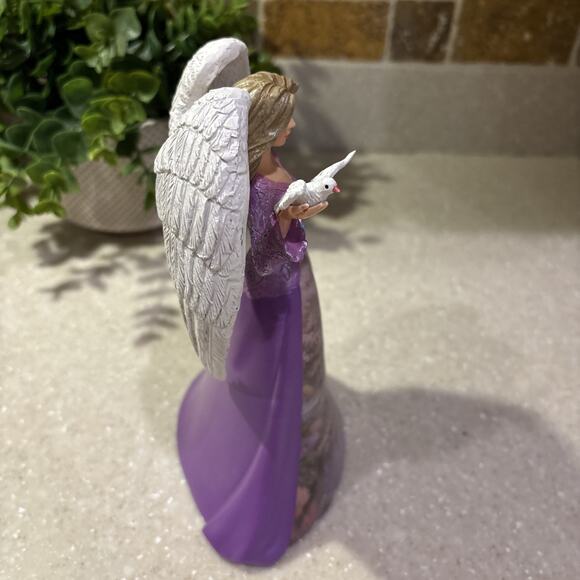 Thomas Kinkade Angels Of Peace Collection #6703 “God Helps You Handle” - Picture 4 of 6